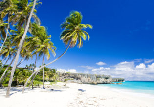 Bottom Bay in Barbados, the Caribbean.
