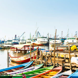 Sunda Kelapa Harbour, Jakarta.