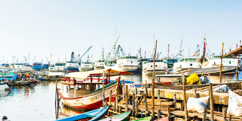 Sunda Kelapa Harbour, Jakarta.
