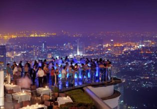 bangkok rooftop bars thailand nightlife