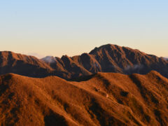 the Tararua Ranges on Te Araroa Trail, New Zealand