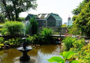 attractions prince edward garden martimes garden glass bottle houses