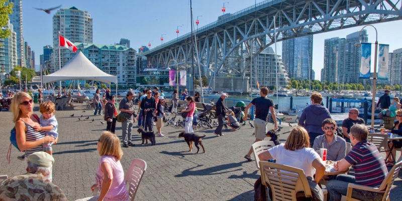Canada Vancouver holidays granville island market