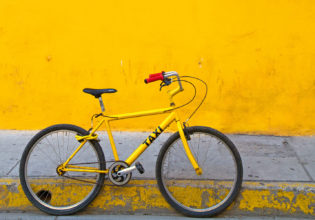 Catching a taxi takes pedal power in Cartagena.